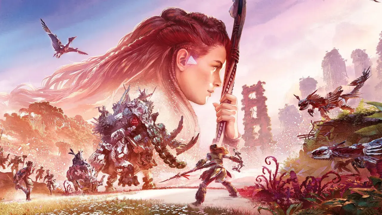 Aloy walczy z mechanicznymi bestiami w postapokaliptycznym świecie. Ten **Horizon Forbidden West poradnik** pomoże Ci przetrwać.
